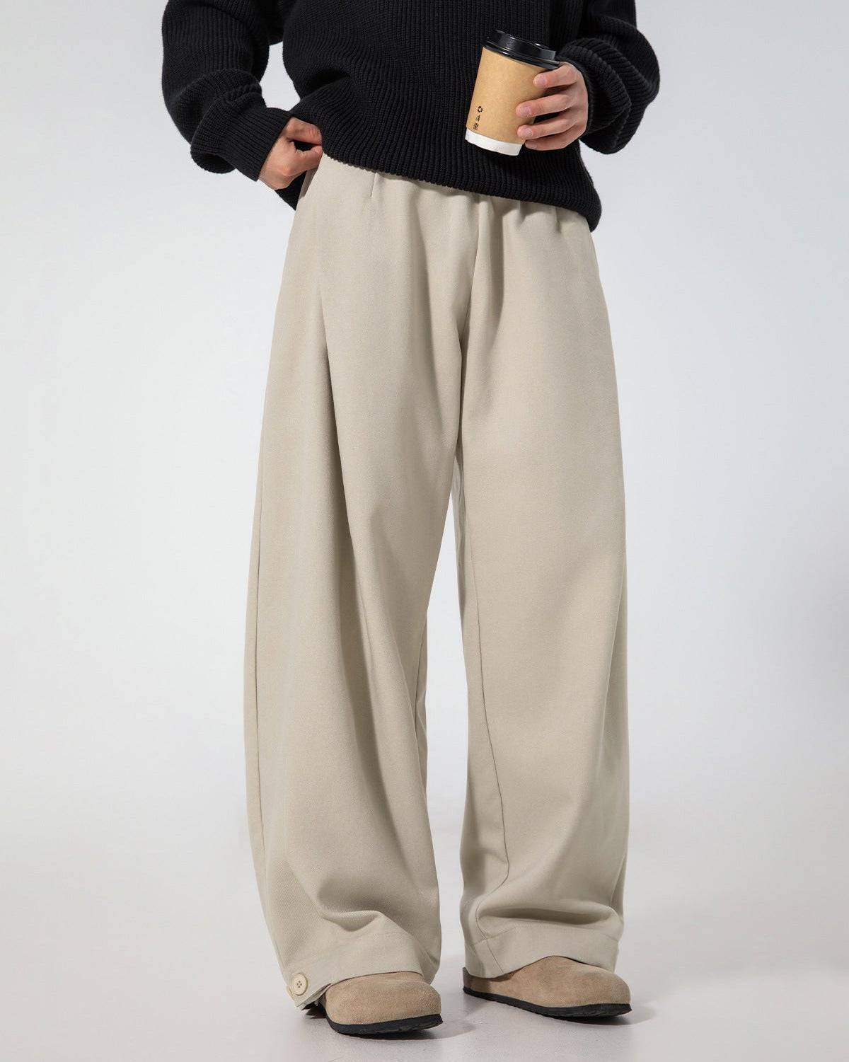 The Contour Pleat Drape Trousers