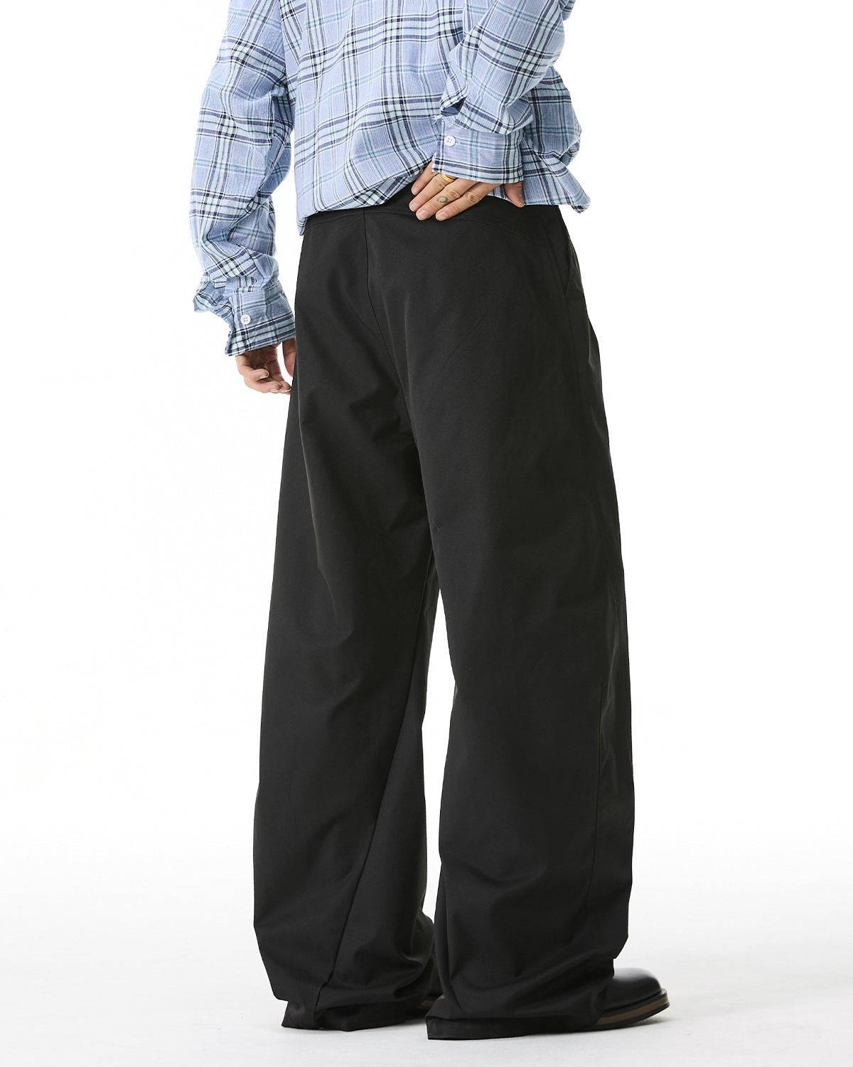The Divide Pleat Panel Trousers