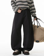 The Contour Split Cotton Jeans