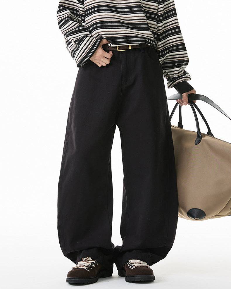 The Contour Split Cotton Jeans