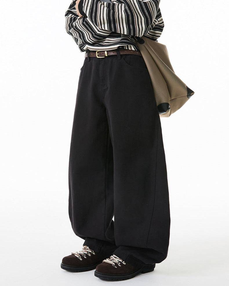 The Contour Split Cotton Jeans