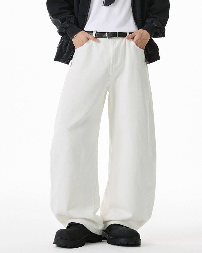 The Contour Split Cotton Jeans