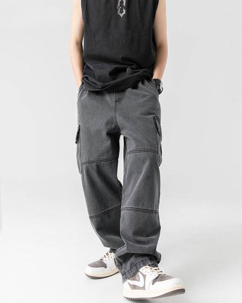 The Arden Washed Utility Denim Jeans