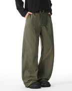 The Divide Pleat Panel Trousers