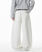The Contour Split Cotton Jeans