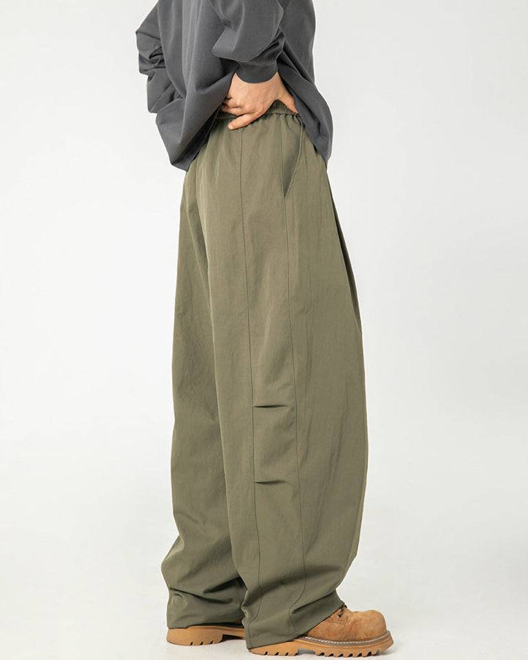 The Contour Pleat Drawstring Trousers