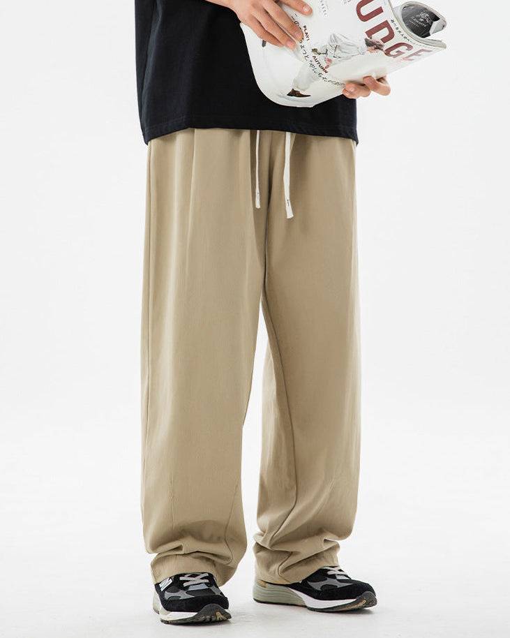 The Drift Pleated Cotton Trousers