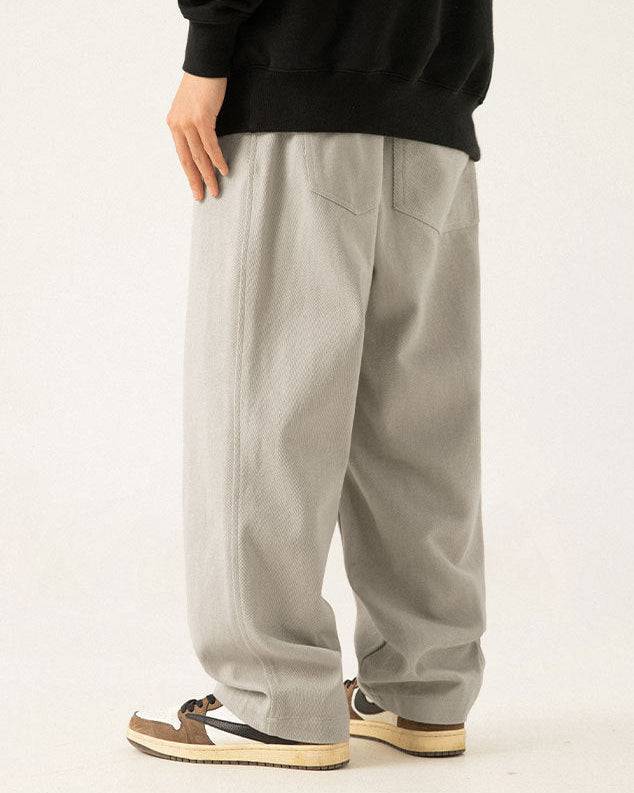 The Twill Ease Draped Trousers