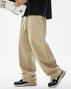 The Drift Pleated Cotton Trousers