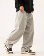 The Twill Ease Draped Trousers