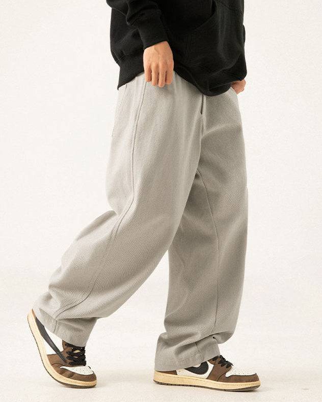 The Twill Ease Draped Trousers
