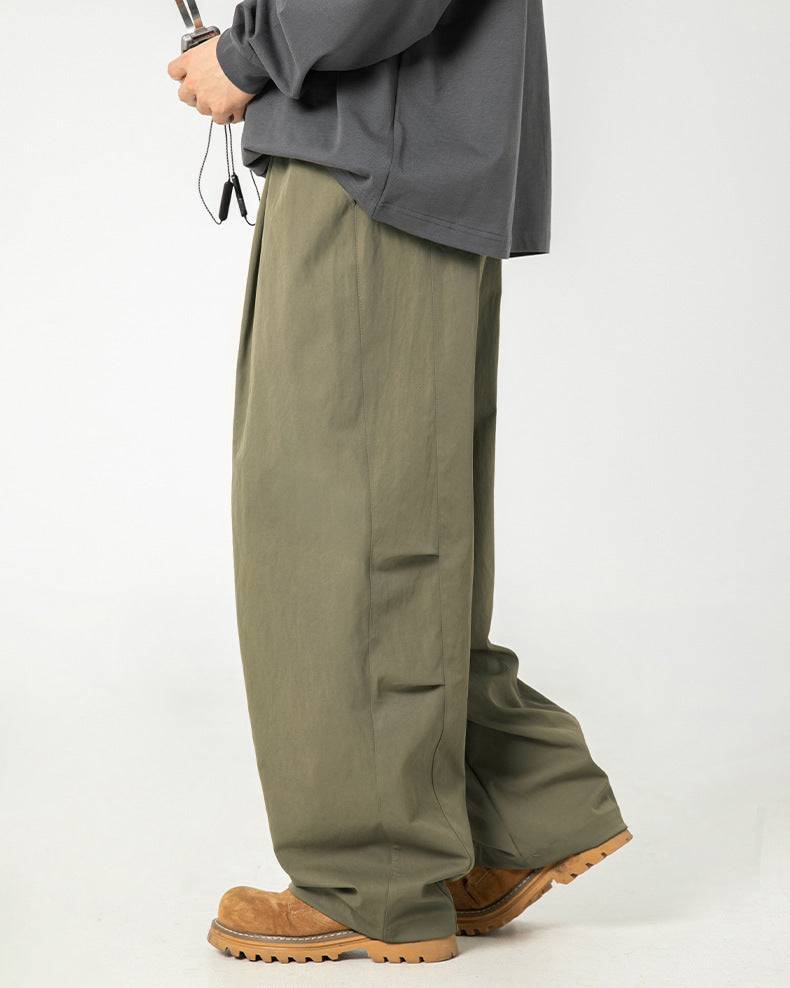 The Contour Pleat Drawstring Trousers