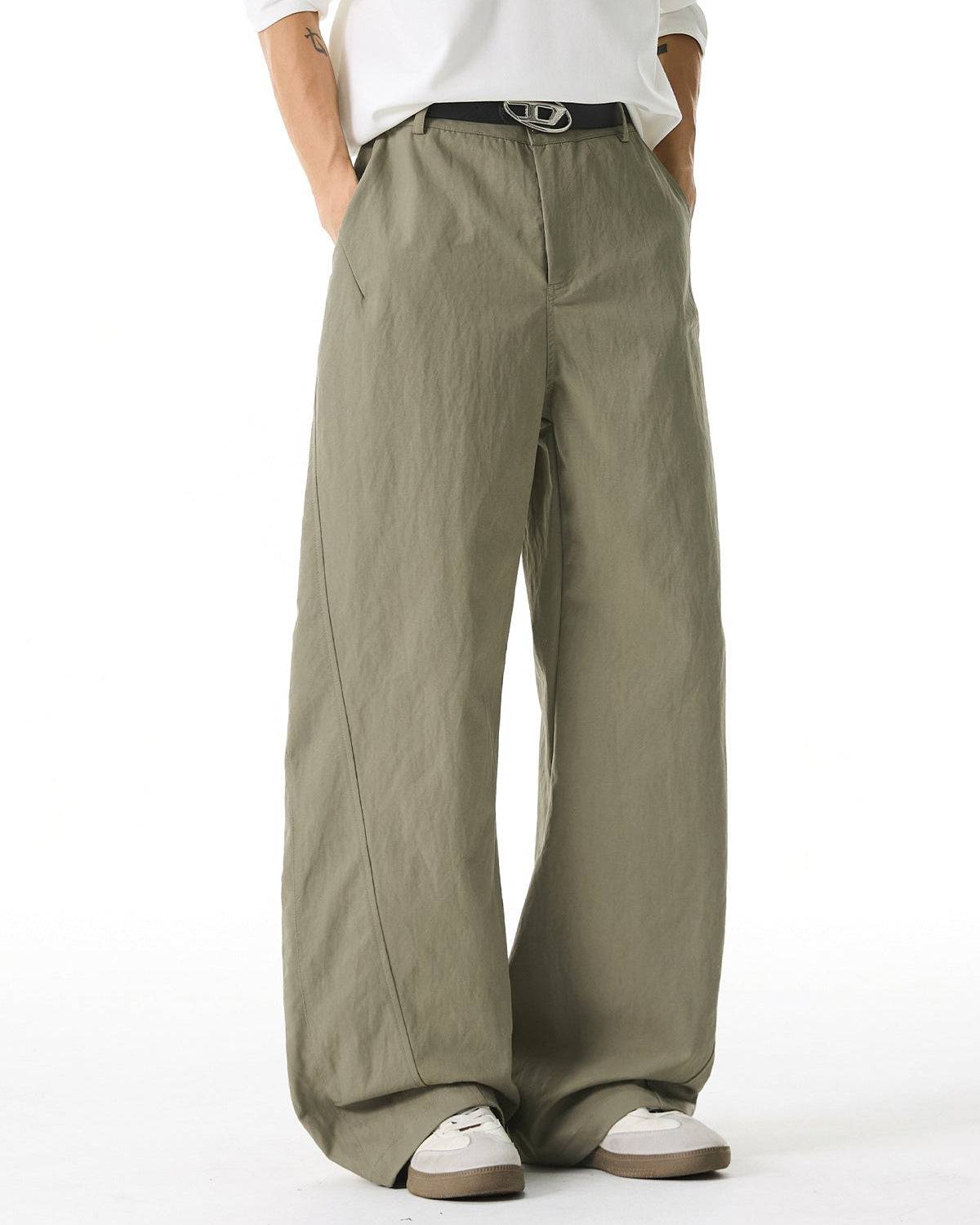 The Divide Pleat Panel Trousers