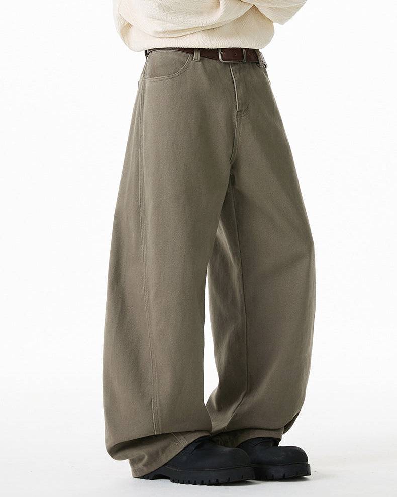 The Contour Split Cotton Jeans
