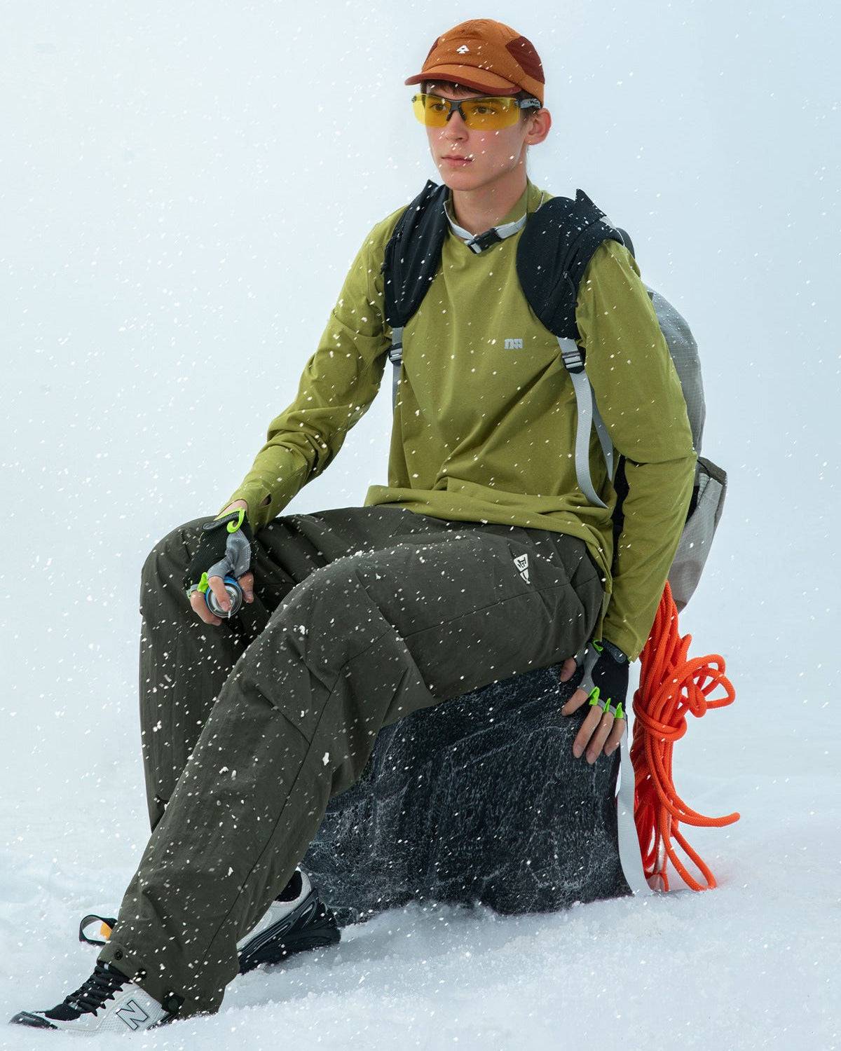 The Summit Pleated Cargo Trousers