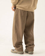 The Twill Ease Draped Trousers
