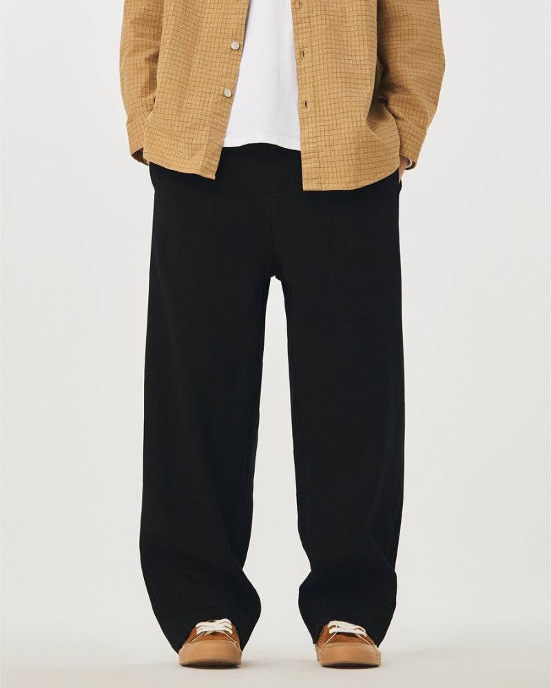 Relaxed Fit Wide-Leg Joggers