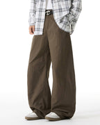 The Divide Pleat Panel Trousers