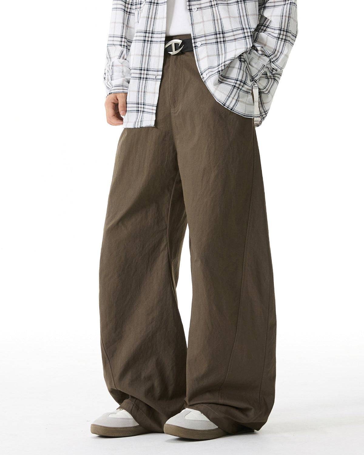 The Divide Pleat Panel Trousers