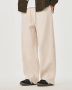 Relaxed Fit Wide-Leg Joggers