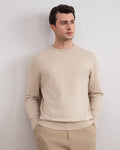 Beige Crewneck Sweater - Tour&Tate