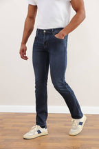 Navy Wash Slim-fit Jeans - Tour&Tate