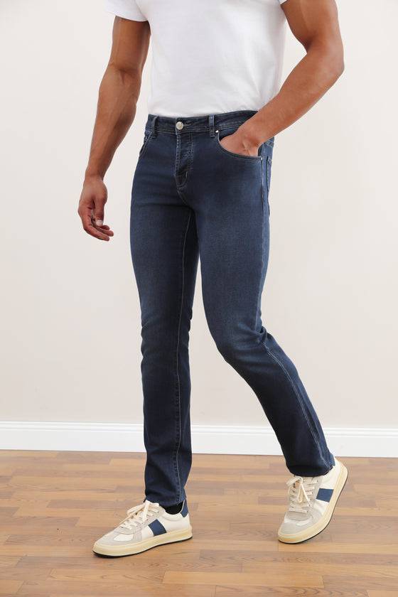 Navy Wash Slim-fit Jeans - Tour&Tate