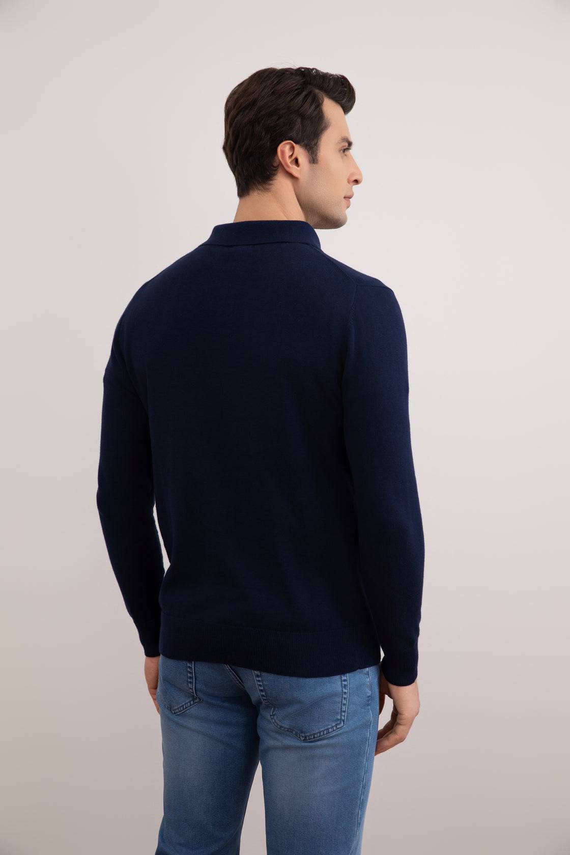 Navy Classic Polo Shirt - Tour&Tate