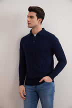 Navy Classic Polo Shirt - Tour&Tate