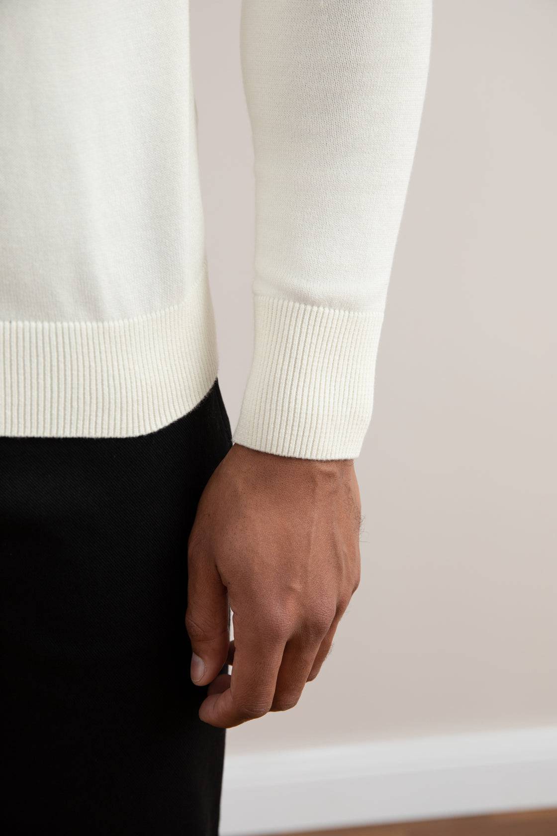 Off-White Crewneck Sweater - Tour&Tate