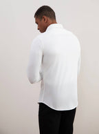 Off-White Cotton-Piqué Shirt - Tour&Tate