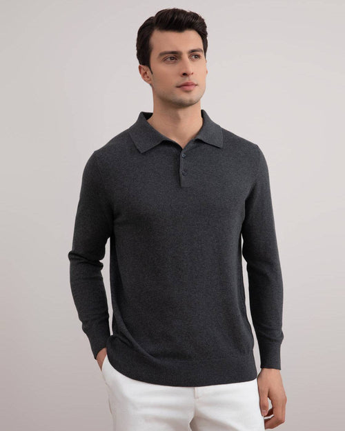 Charcoal Classic Polo Shirt - Tour&Tate