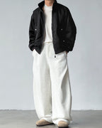 Cotton Fleece Wide Sweat Pant