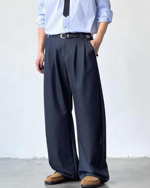 Casual Wide Fit Classic Pants