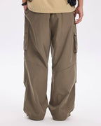 Utility Wide-Leg Cargo Pants