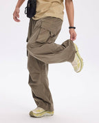Utility Wide-Leg Cargo Pants