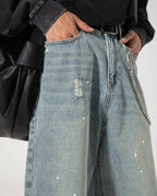 The Inkflow Washed Denim Jeans