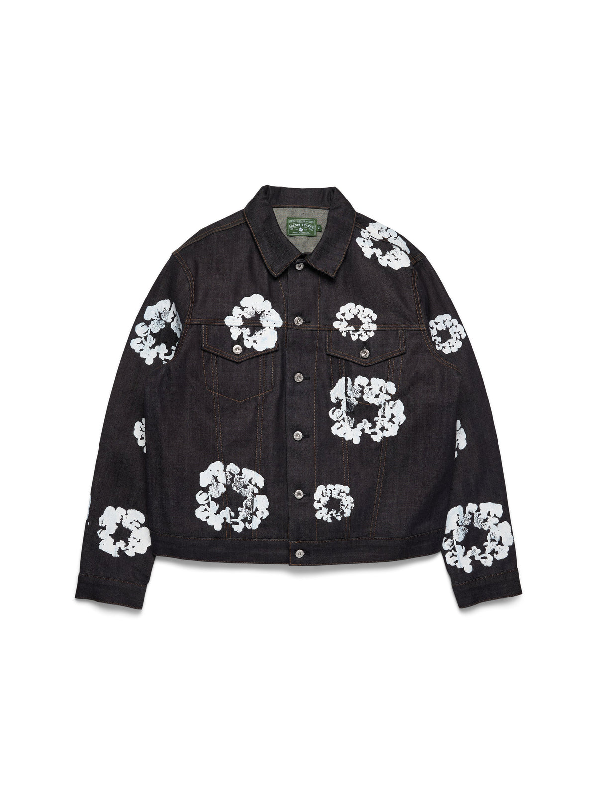 Cotton Wreath Denim Jacket