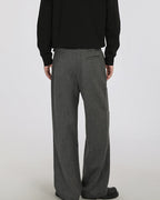 Tailored Herringbone Trousers