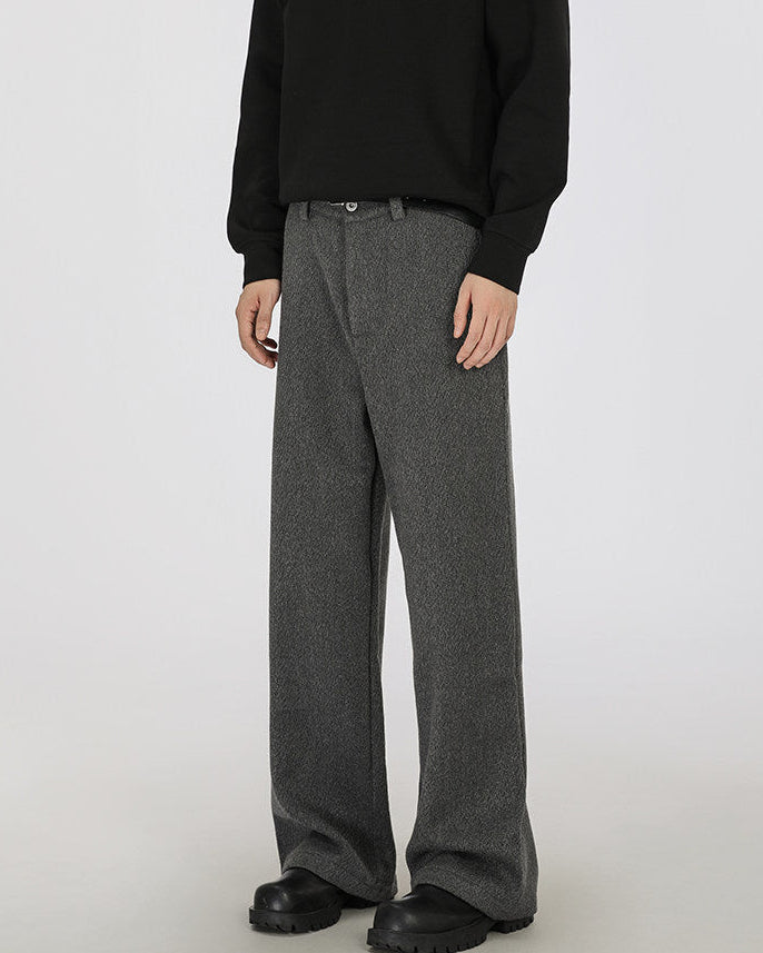 Tailored Herringbone Trousers