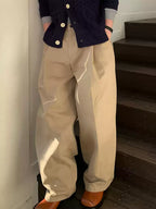 Wide Pleated Tailored Trousers