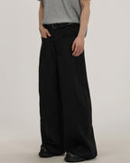 Relaxed Fit Wide-Leg Pants