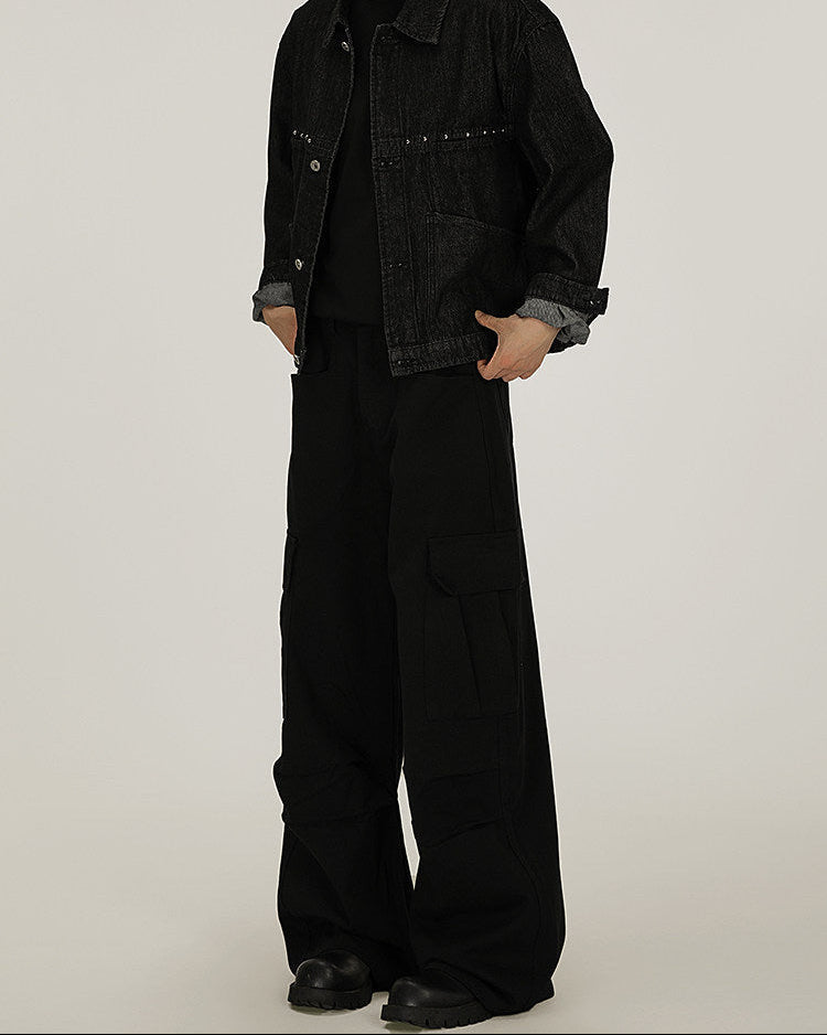 Cotton Twill Cargo Pants