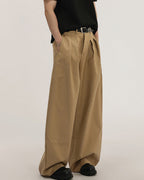 Modern Wool Blend Trousers