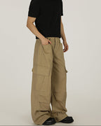 Cotton Twill Cargo Pants