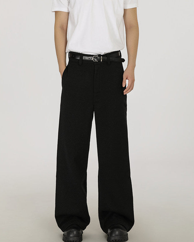 Tailored Herringbone Trousers