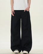 Minimalist Cotton Blend Pants