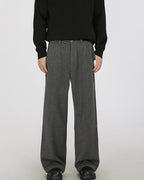 Tailored Herringbone Trousers