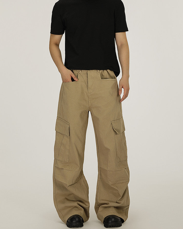 Cotton Twill Cargo Pants