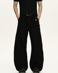 Wide-Leg Utility Pants
